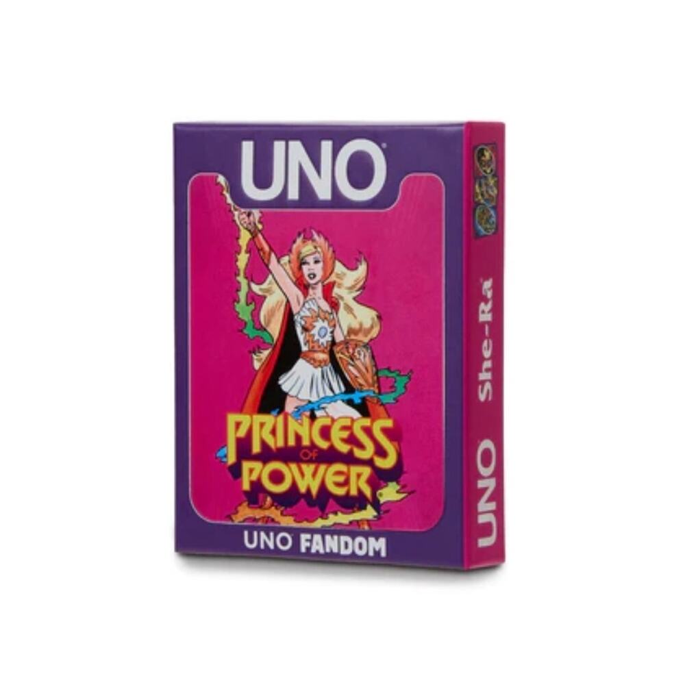 UNO She Ra Princess of Power Fandom MOTU Card Deck SEALED MINT Mattel Creations